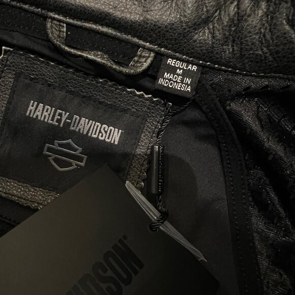 Harley-Davidson Men’s Triple Vent System™ Leather Jacket - Picture 10 of 15